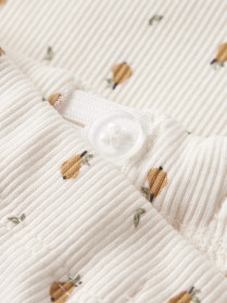 LIL ATELIER Rib Bukser Lago Coconut Milk Pear